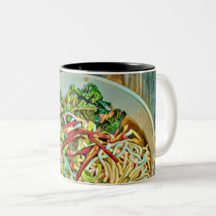 Geschenk für Ramen Zweifarbige Tasse
