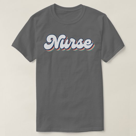 Geschenk für Retro Typografie T-Shirt (Design vorne)