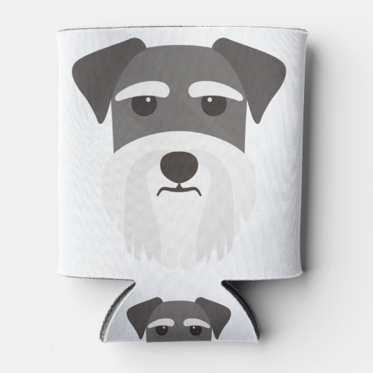 Geschenk für Schnauzer Dosenkühler (Vorderseite)