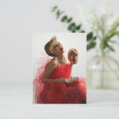 Geschenk für schöne Frau Postkarte (Stehend Vorderseite)