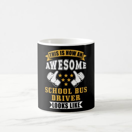Geschenk für Schulbusfahrer Kaffeetasse (Mittel)