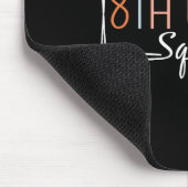 Geschenk für Schüler oder Lehrer der achten Klasse Mousepad (Ecke)