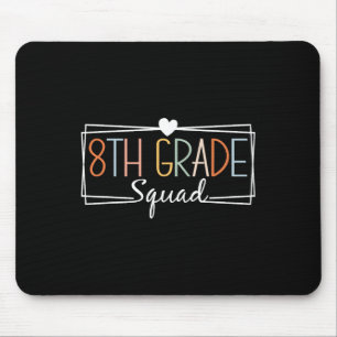 Geschenk für Schüler oder Lehrer der achten Klasse Mousepad