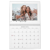 Geschenk für Schwestern| Erinnerungen von Familien Kalender (Mär 2026)