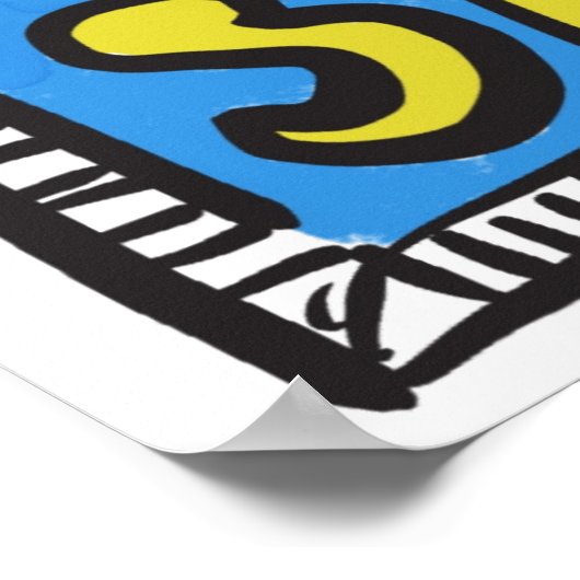 Geschenk für Segler oder Segler Poster (Ecke)