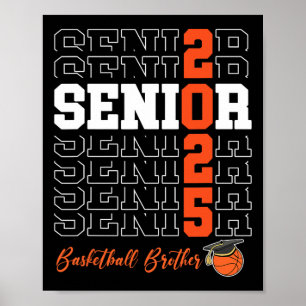 Geschenk für Senior 2025 Sketll Bruder Cl Von 2025 Poster