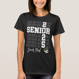 Geschenk für Senior-Fußballvater Cl von 2025 - Sen T-Shirt