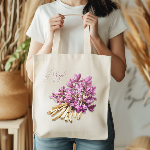Geschenk für sie Astragalus Blumen Kräuter individ Tragetasche