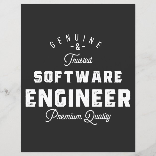 Geschenk für Softwareentwickler (Vorderseite)