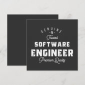 Geschenk für Softwareentwickler Einladung (Vorne/Hinten)