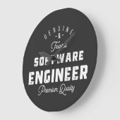 Geschenk für Softwareentwickler Große Wanduhr (Winkel)