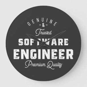 Geschenk für Softwareentwickler Große Wanduhr