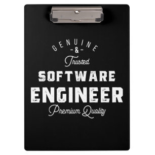 Geschenk für Softwareentwickler Klemmbrett