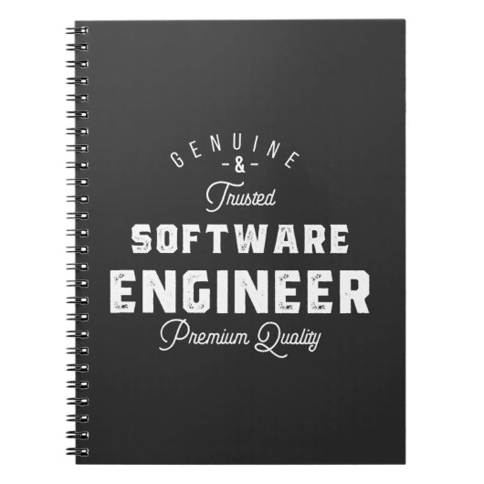 Geschenk für Softwareentwickler Notizblock (Vorderseite)