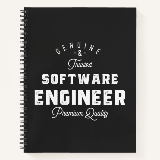 Geschenk für Softwareentwickler Notizblock (Vorderseite)