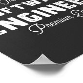 Geschenk für Softwareentwickler Poster (Ecke)