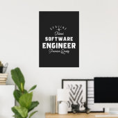 Geschenk für Softwareentwickler Poster (Heimbüro)