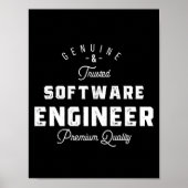 Geschenk für Softwareentwickler Poster (Vorne)