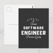 Geschenk für Softwareentwickler Postkarte (Vorne/Hinten)