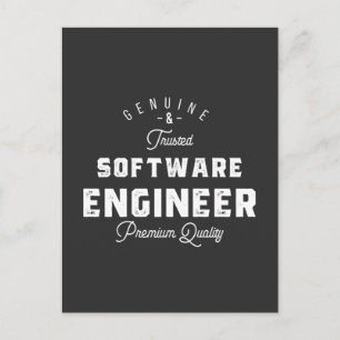 Geschenk für Softwareentwickler Postkarte