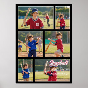 Geschenk für Sportspeicher - individuelle Baseball Poster