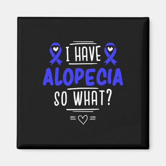 Geschenk für Spot Baldness Patienten Haarausfall Magnet (Vorne)