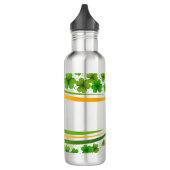 Geschenk für ST. Patrick Day Edelstahlflasche (Links)