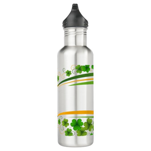 Geschenk für ST. Patrick Day Edelstahlflasche (Rechts)