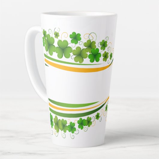 Geschenk für ST. Patrick Day Milchtasse (Linke Ecke)