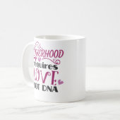 Geschenk für Stiefmutter Kaffeetasse Stiefmutter (Vorderseite Links)