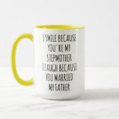 Geschenk für Stiefmutter Tasse Stiefmutter Geschen (Links)