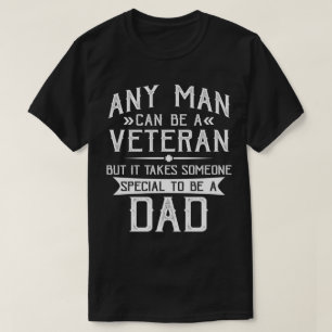 Geschenk für stolzen Veteranen-Vater zum Vatertag T-Shirt