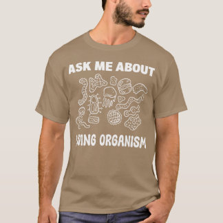 Geschenk für Studenten der Biologie lebender Organ T-Shirt