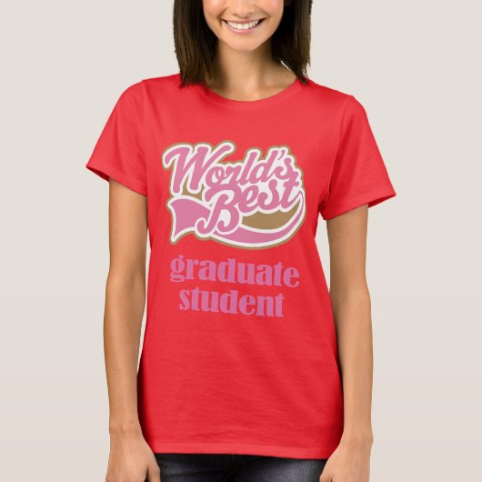 Geschenk für Studierende (Welten am besten) T-Shirt (Vorderseite)