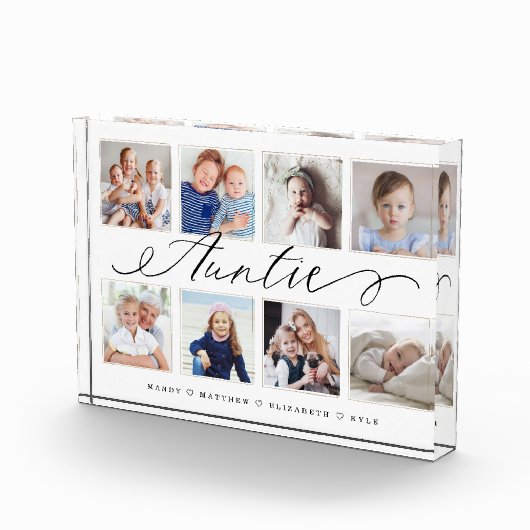 Geschenk für Tante | Entenkinder - FotoCollage Fotoblock (Rechts)