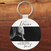 Geschenk für Tänzer für Tanzlehrer Schlüsselanhänger (Vorderseite)