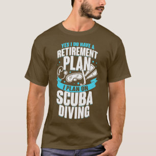 Geschenk für Taucher im Ruhestand  T-Shirt