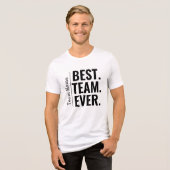 Geschenk für Teamkollegen Tri-Blend Shirt (Vorderseite voll)