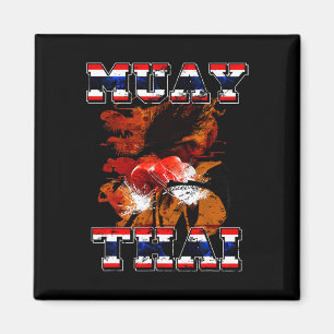 Geschenk für thailändischen Boxkämpfer Thailand Mu Magnet