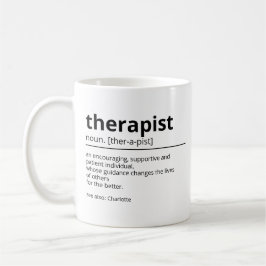 Geschenk für Therapeut - Tasse der Therapeutendefi