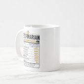 Geschenk für Tierarzthelfer-Studenten Kaffeetasse (Vorderseite Links)