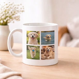 Geschenk für Tierliebhaber Fotocollage Kaffeetasse