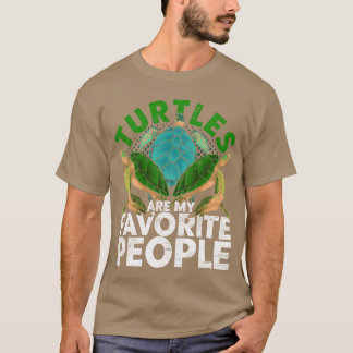 Geschenk für Tierliebhaber Tier lustig Schildkröte T-Shirt
