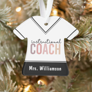 Geschenk für Trainer Ornament