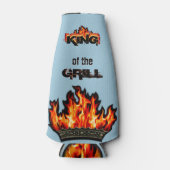 Geschenk für Vater! Bier Cooler, gemütlich, Holzof Flaschenkühler (Vorderseite)