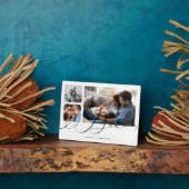 Geschenk für Vater | Family Foto 3 FotoCollage Fotoplatte (Seite)