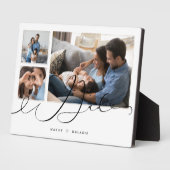 Geschenk für Vater | Family Foto 3 FotoCollage Fotoplatte (Seite)