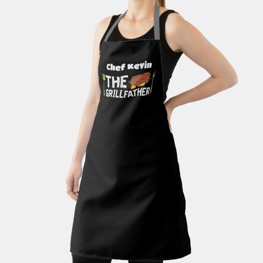 Geschenk für Vater Individuelle Name Vater's Day G Schürze (InSitu)