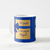 Geschenk für Vater Kaffeetasse (Vorderseite Links)