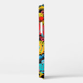 Geschenk für VATER mit eigener Marke - Comic Super Case-Mate iPhone Hülle (Rückseite / Rechts)